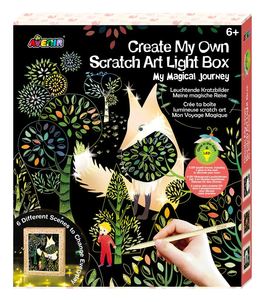 Avenir Create My Own Scratch Art Light Box - My Magical Journey