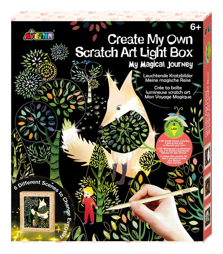 Avenir Create My Own Scratch Art Light Box - My Magical Journey