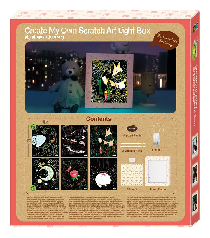 Avenir Create My Own Scratch Art Light Box - My Magical Journey