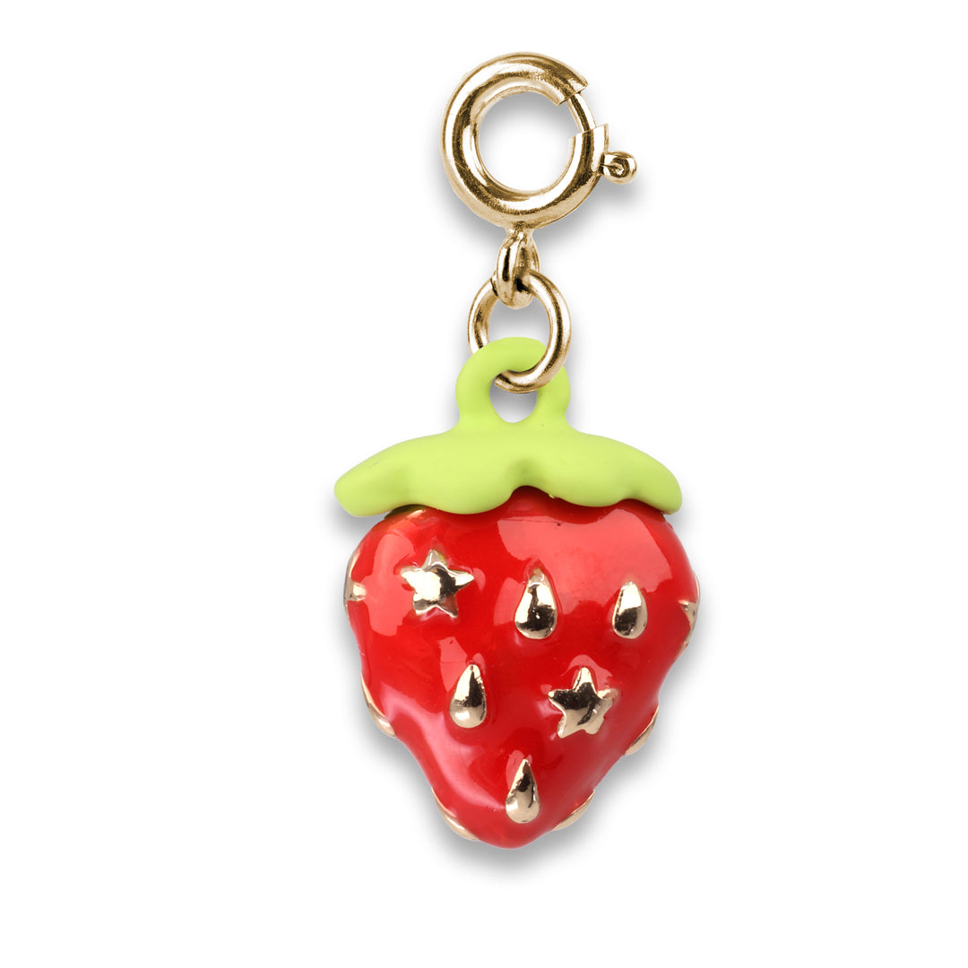 Charm It Gold Strawberry Charm