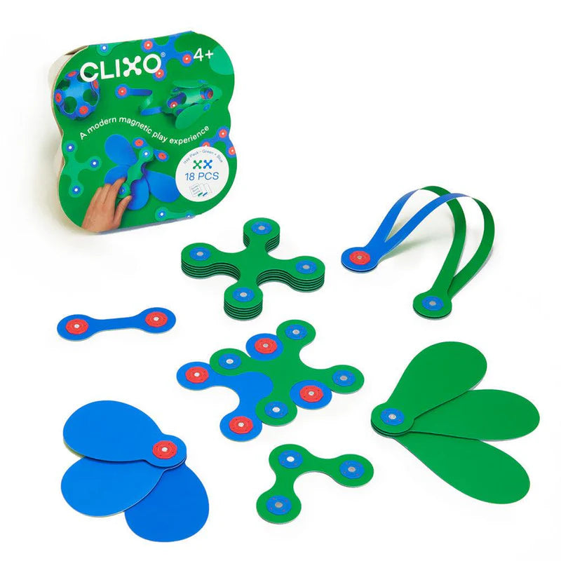 Clixo Itsy Pack - Green/ Blue