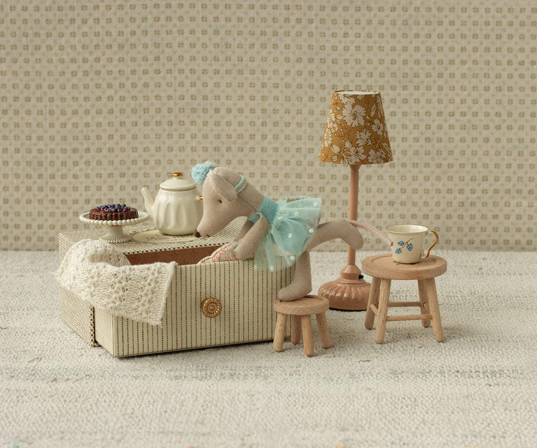 Maileg Dance Mouse In Daybed - Little Sister