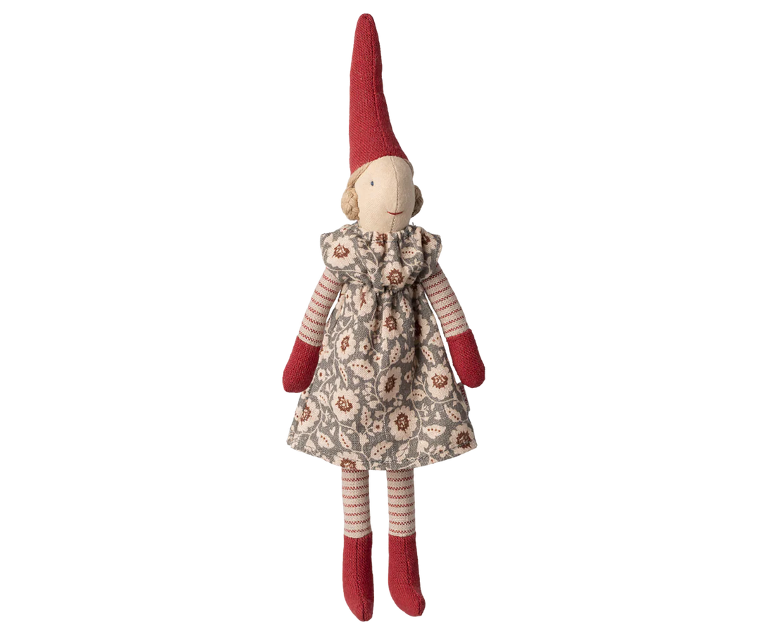 Maileg Pixy, Size 1 - Girl - Winter Mint Dress