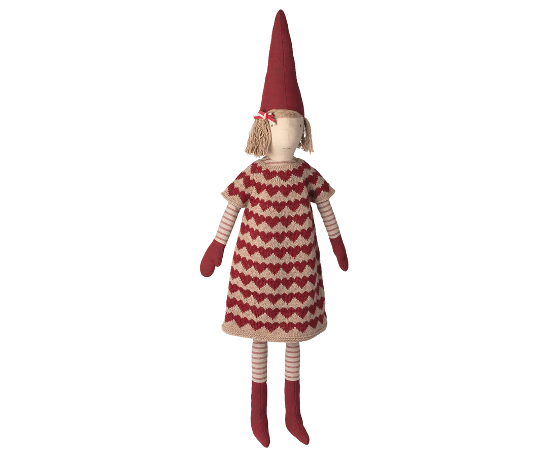 Maileg Pixie Girl Size 5 - Knitted Dress