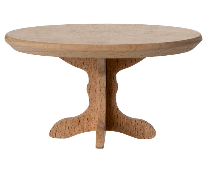 Maileg Oval Coffee Table, Mouse - Nature