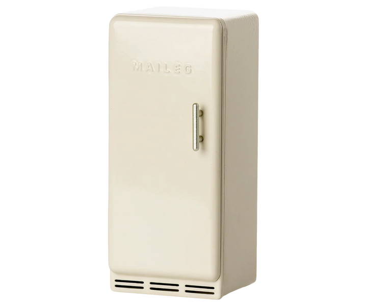 Maileg Metal Fridge, Mouse - Off White