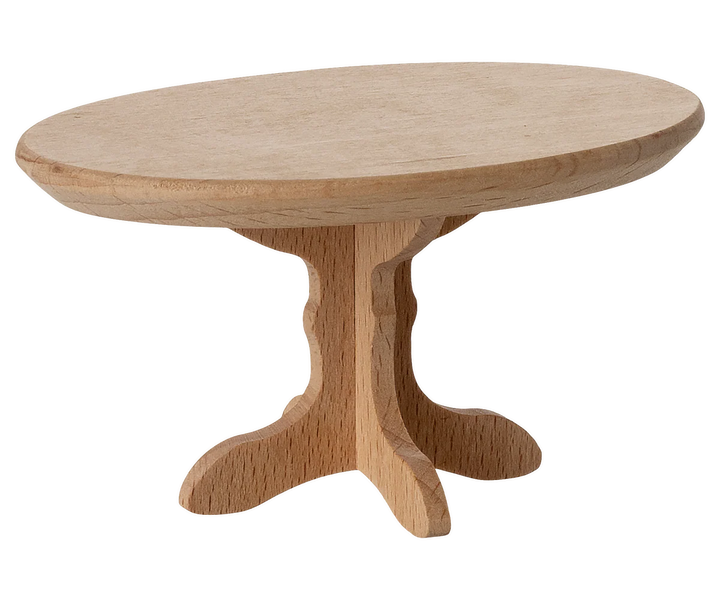 Maileg Oval Coffee Table, Mouse - Nature