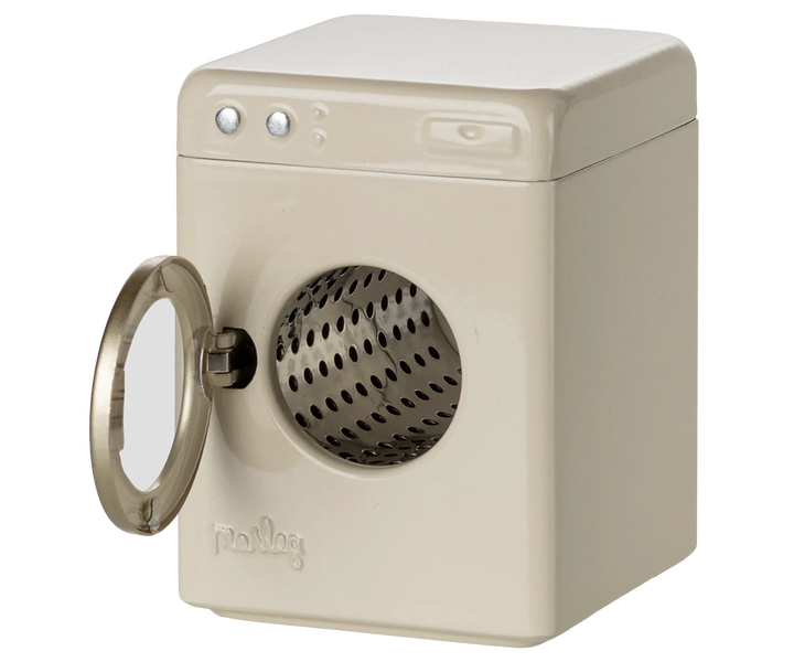 Maileg Washing Machine Mouse - Off White