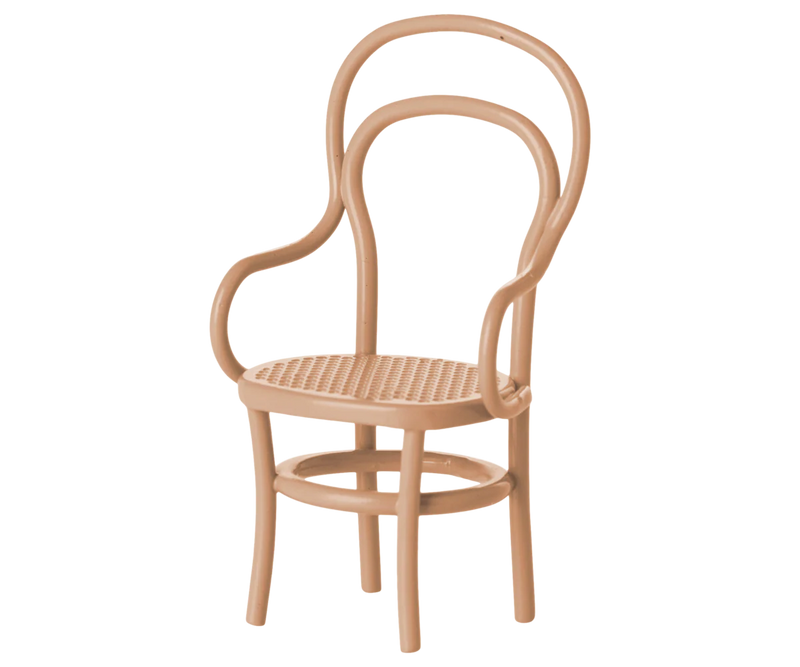 Maileg Vintage Chair, Mouse - Dark Powder