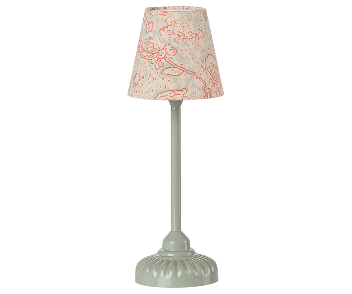Maileg Vintage Floor Lamp, Mouse - Mint