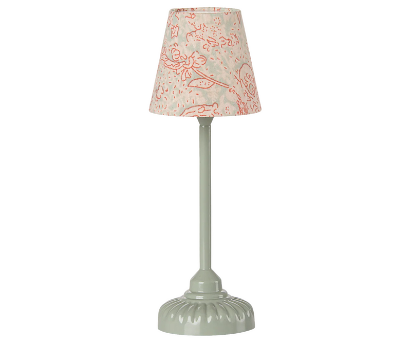 Maileg Vintage Floor Lamp, Mouse - Mint