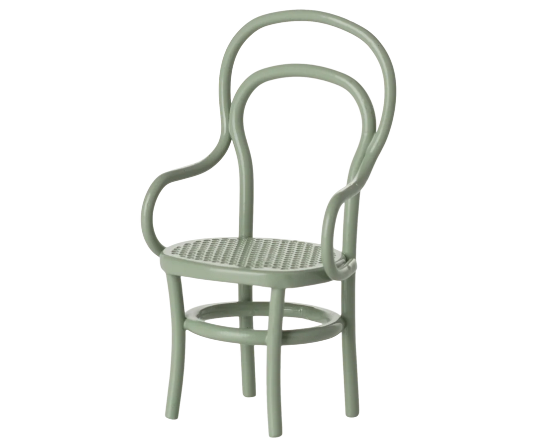 Maileg Vintage Chair, Mouse - Mint