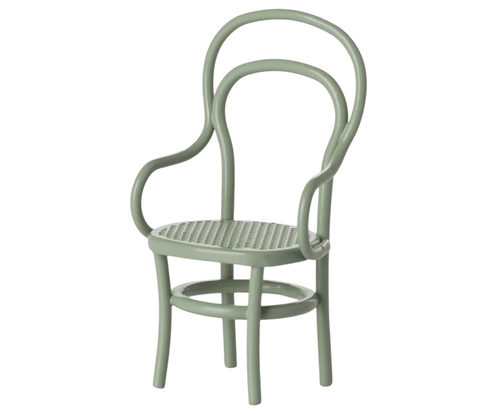 Maileg Vintage Chair, Mouse - Mint