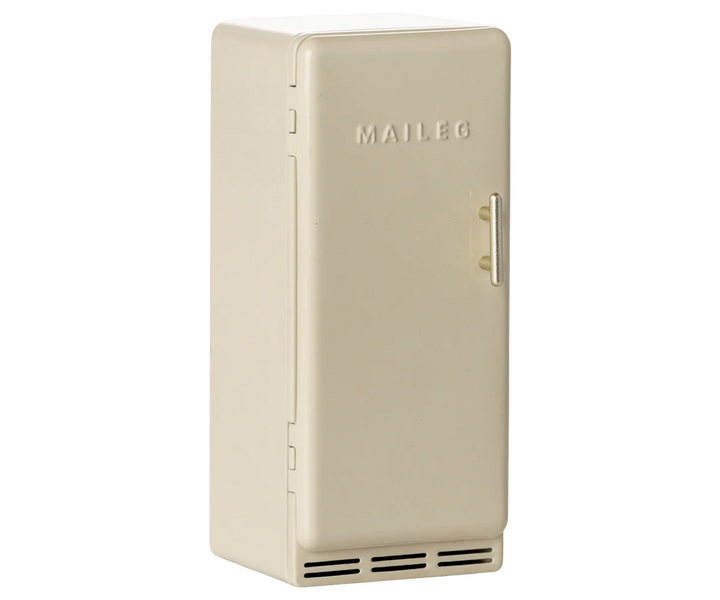 Maileg Metal Fridge, Mouse - Off White