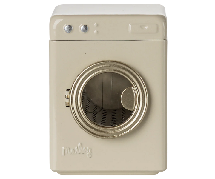 Maileg Washing Machine Mouse - Off White