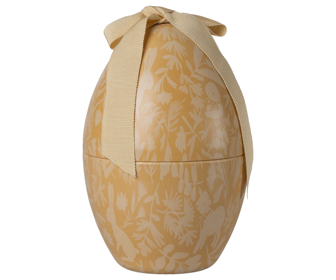 Maileg Easter Egg, Medium - Cream Yellow