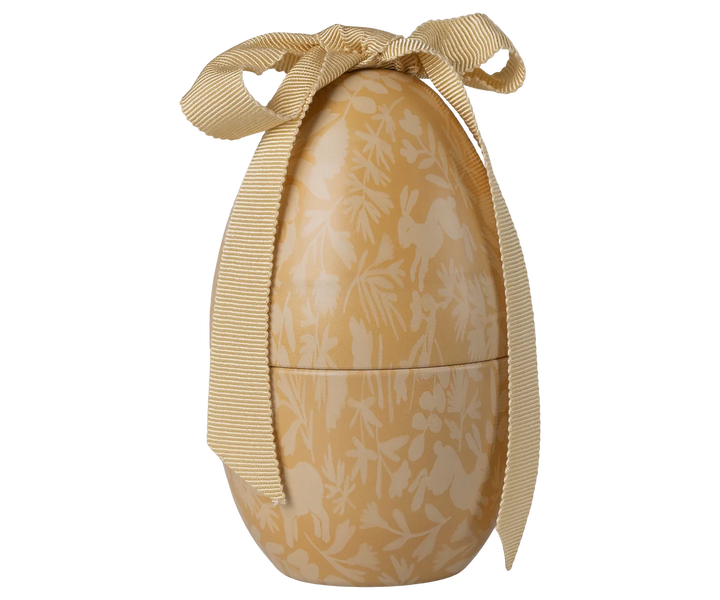 Maileg Easter Egg, Small - Cream Yellow