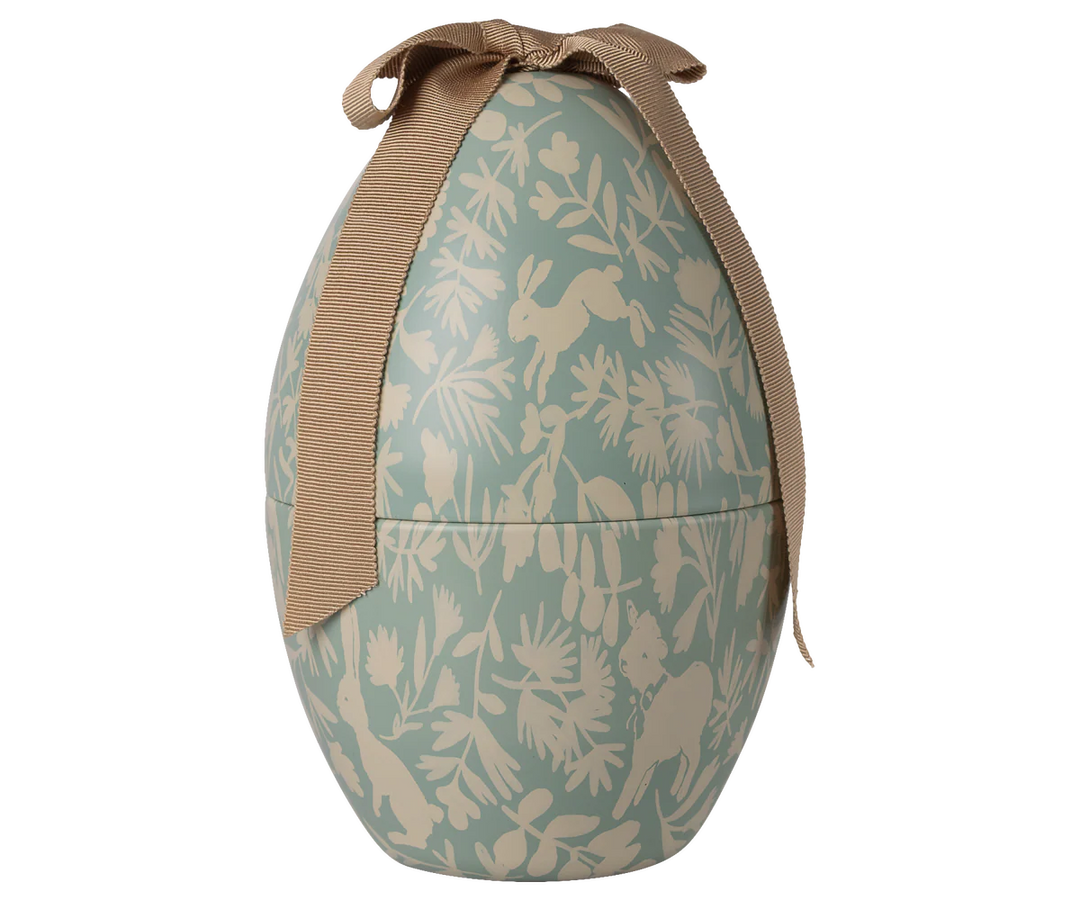 Maileg Easter Egg, Medium - Dusty Blue