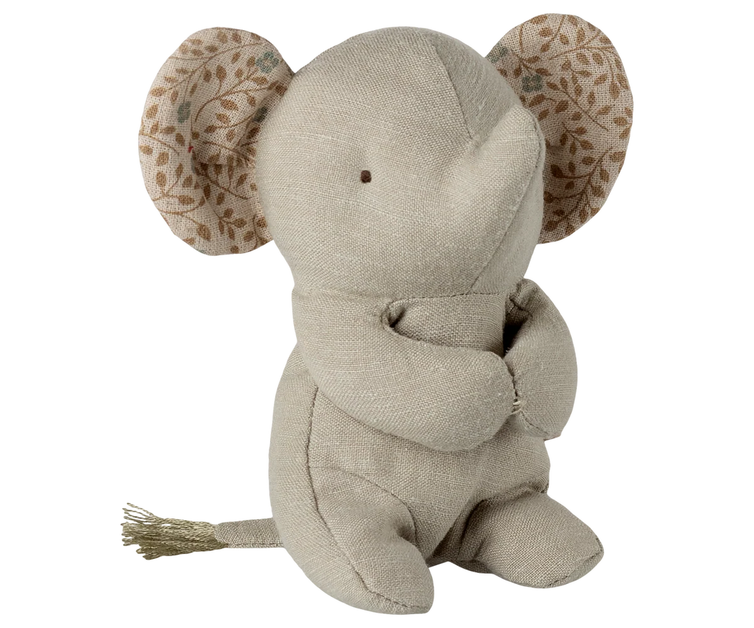 Maileg Lullaby Friends, Elephant Mini - Iron Grey