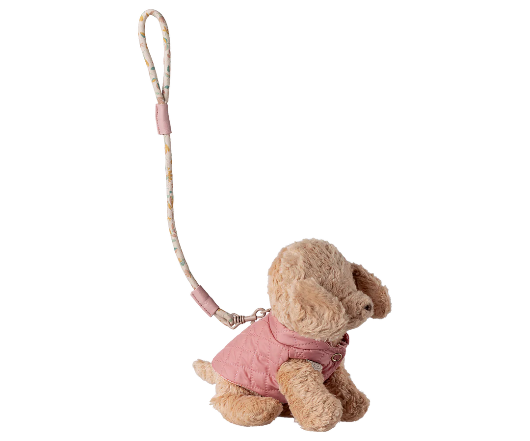 Maileg Pet Supply  Harness And Leash - Rose