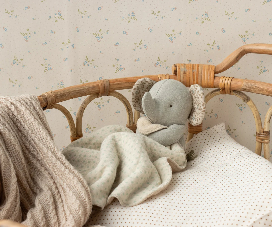 Maileg Lullaby Friends, Elephant Mini - Iron Grey