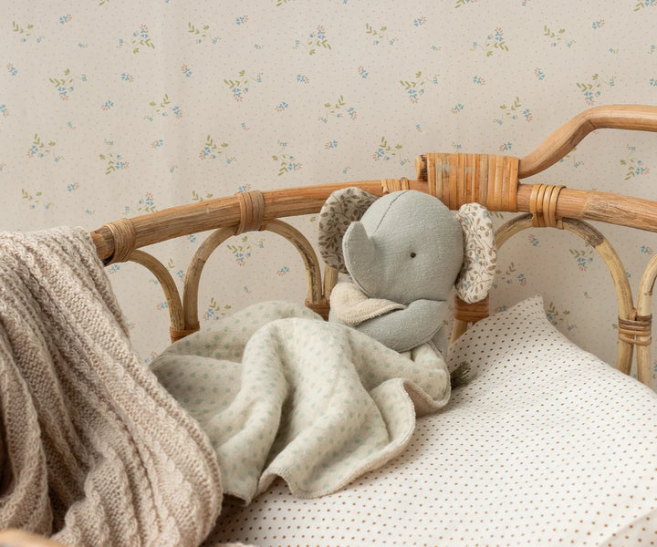 Maileg Lullaby Friends, Elephant Mini - Iron Grey