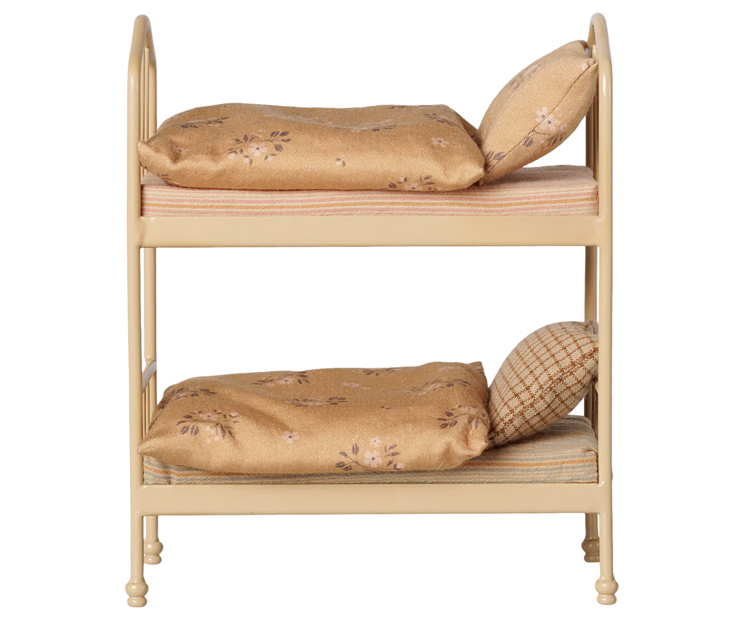 Maileg Bunk Bed, Mouse - Wheat