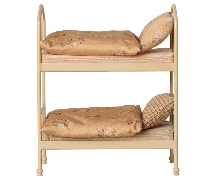 Maileg Bunk Bed, Mouse - Wheat