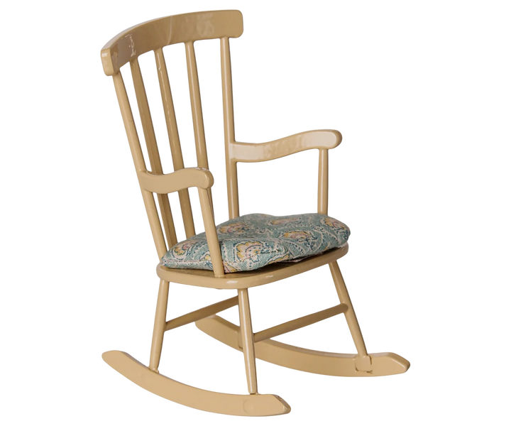 Maileg Rocking Chair, Mouse - Wheat