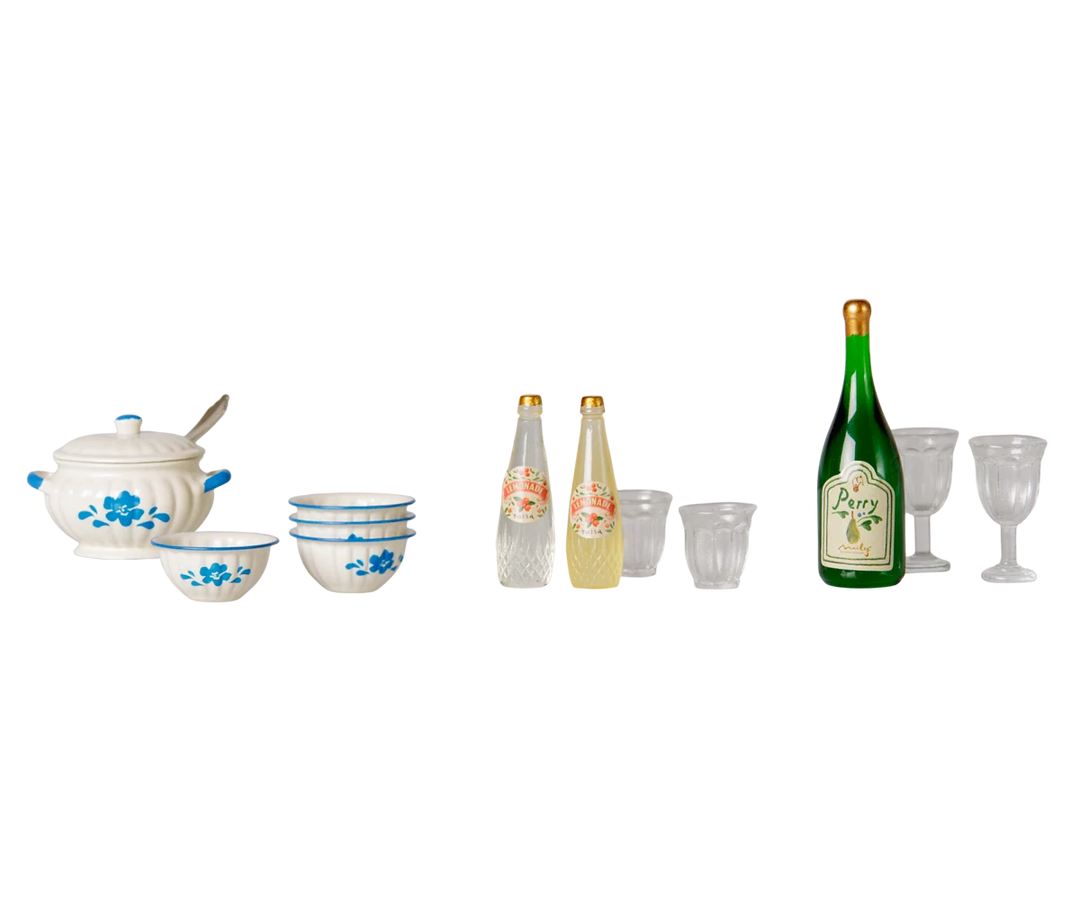 Maileg Soup Set, Mouse