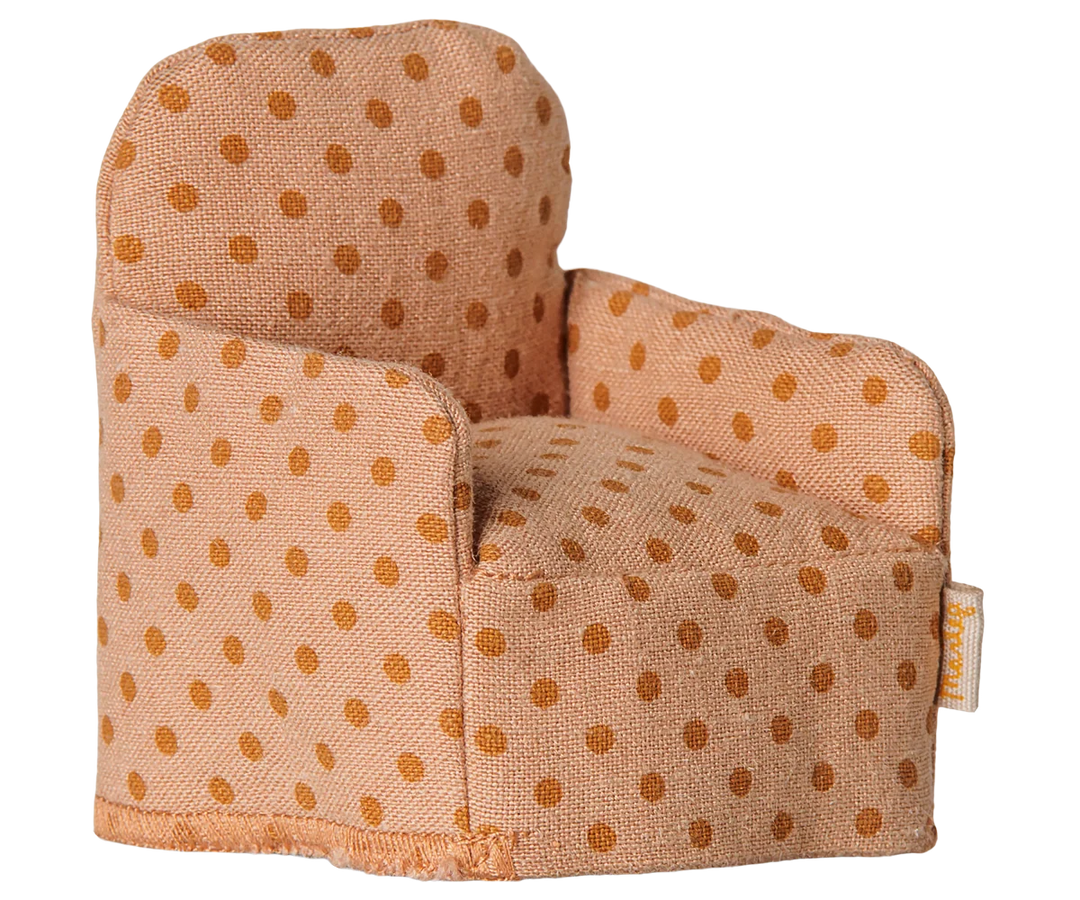 Maileg Folding Chair, Mouse - Dots