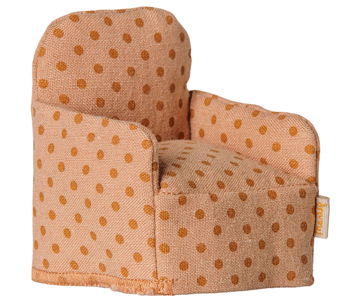 Maileg Folding Chair, Mouse - Dots