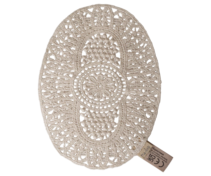 Maileg Lace Rug, Mouse