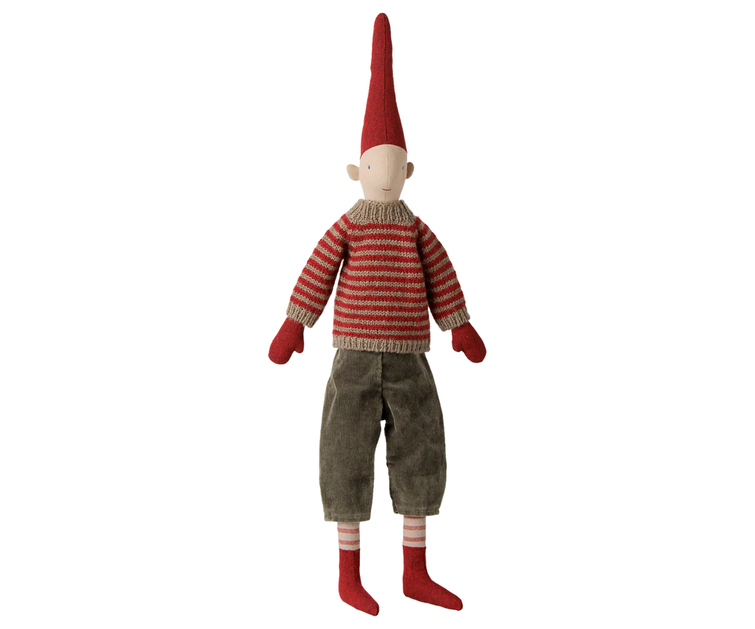 Maileg Pixy, Size 3 - Boy - Striped Knitted Sweater