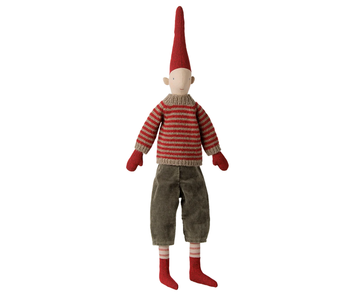 Maileg Pixy, Size 3 - Boy - Striped Knitted Sweater