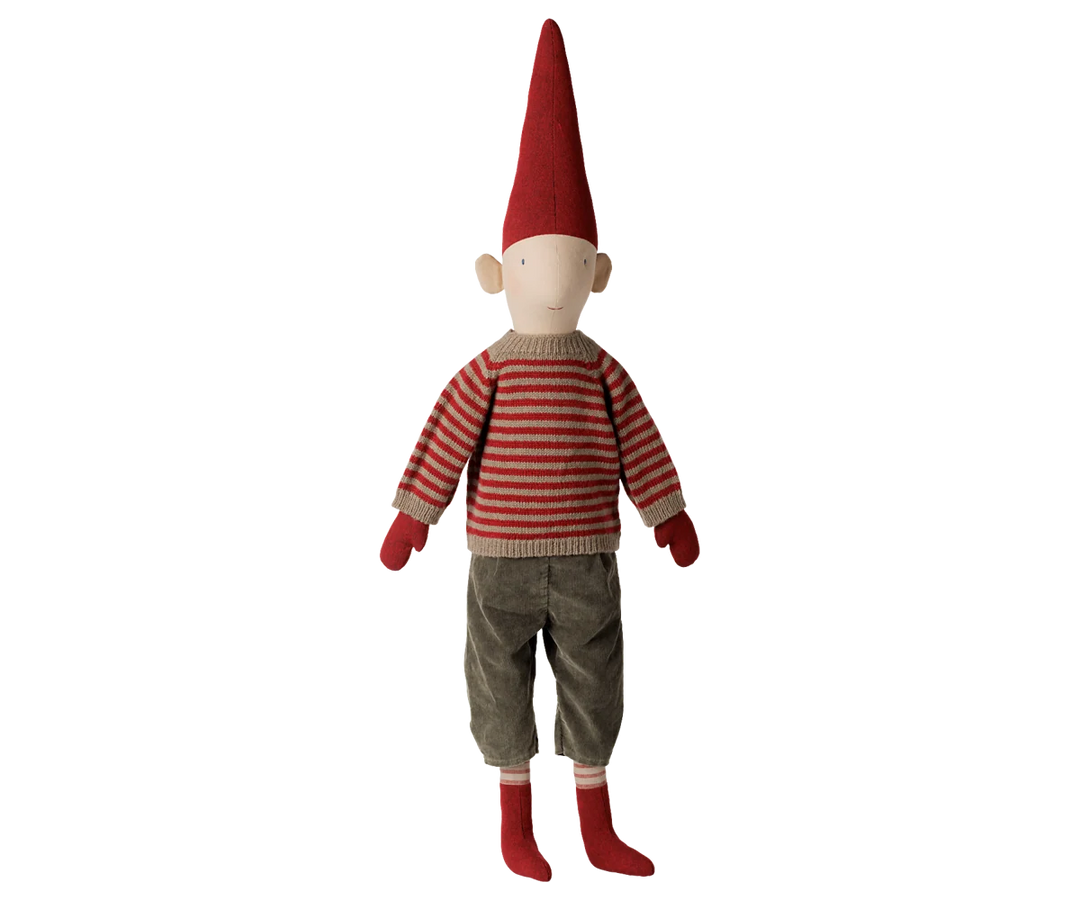 Maileg Pixy, Size 5 - Boy - Striped Knitted Sweater