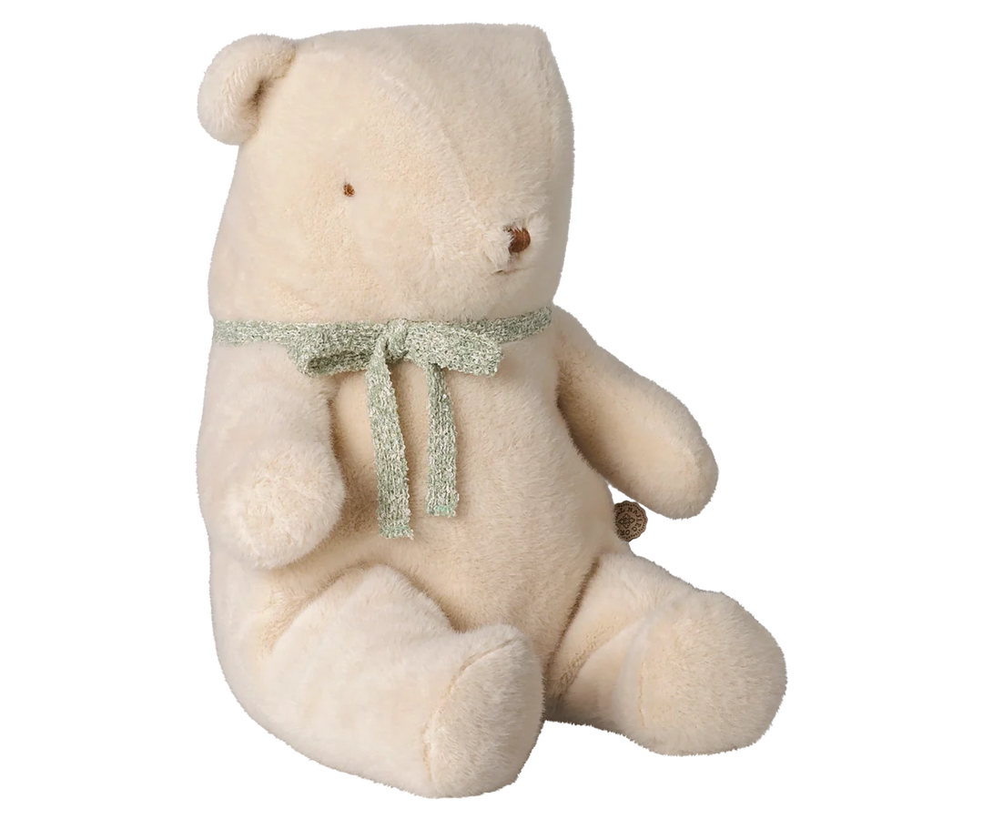 Maileg Teddy Bear Plush, Medium - Off-White