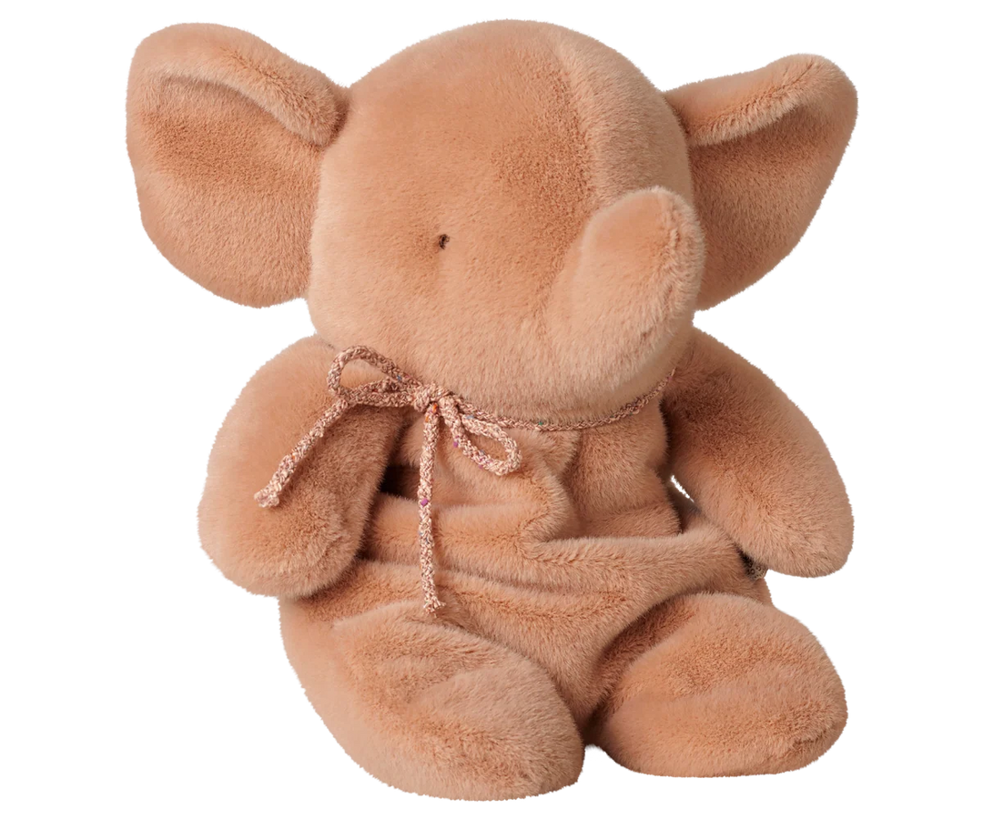Maileg Elephant Plush, Medium - Vintage Rose