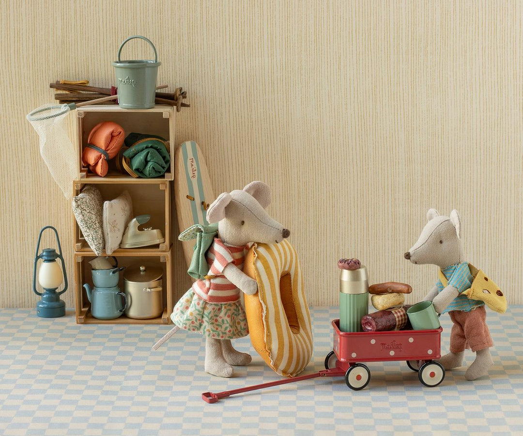 Maileg Wagon, Mouse - Red