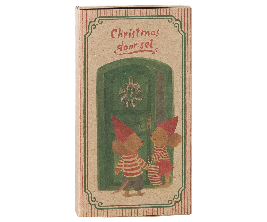 Maileg Christmas Door Set, Mouse