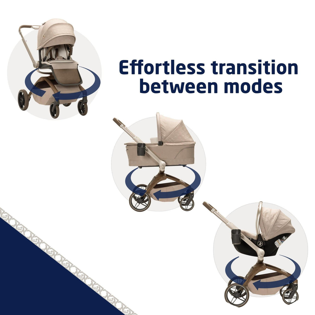 maxi cosi 360 stroller Maxi-Cosi Kindred Tana 360° Rotating Modular Stroller – Hopscotch Kids