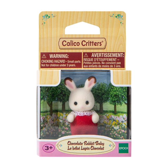 Calico Critters Chocolate Rabbit Baby