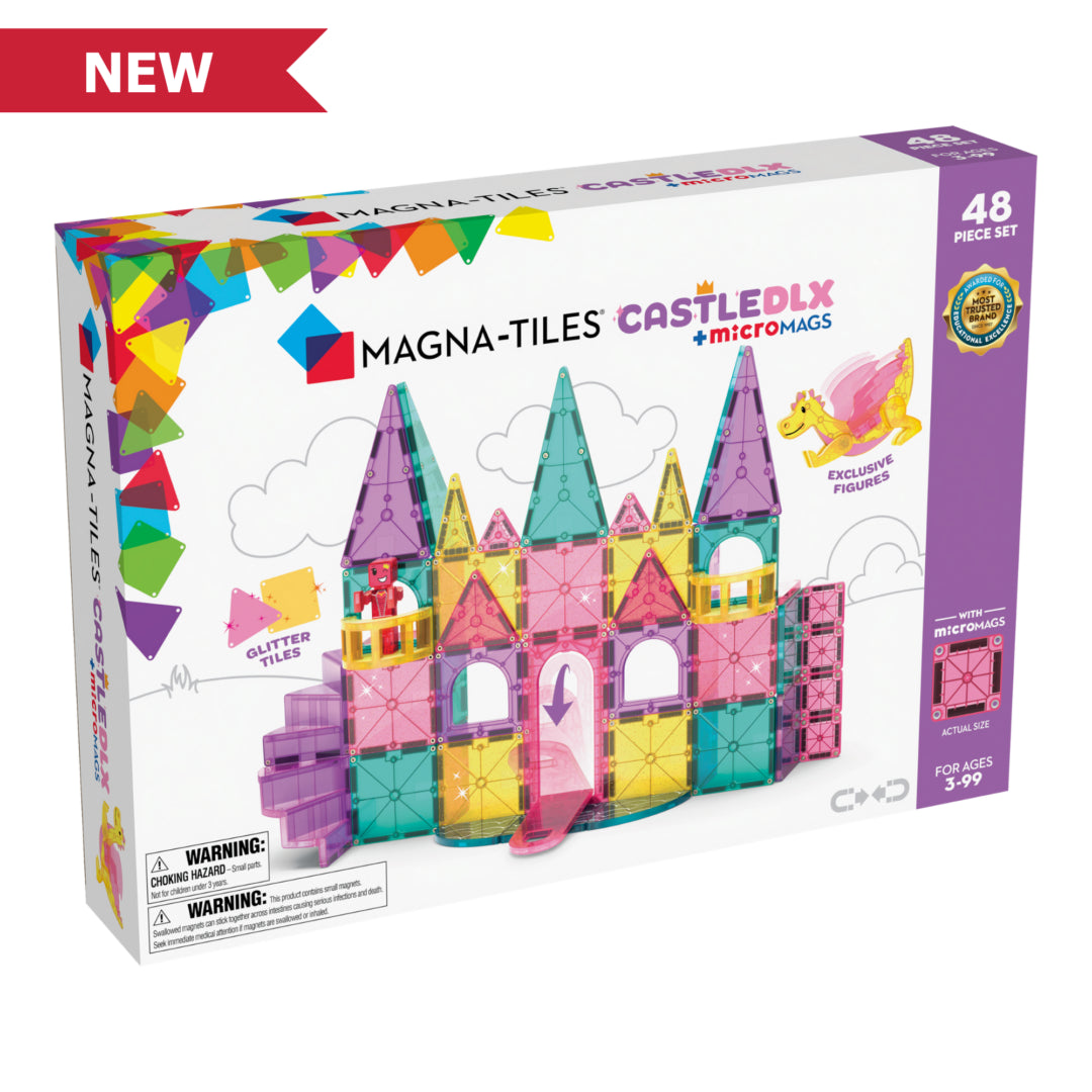 Valtech Magna-Tiles Castle Delx 48 Piece Set