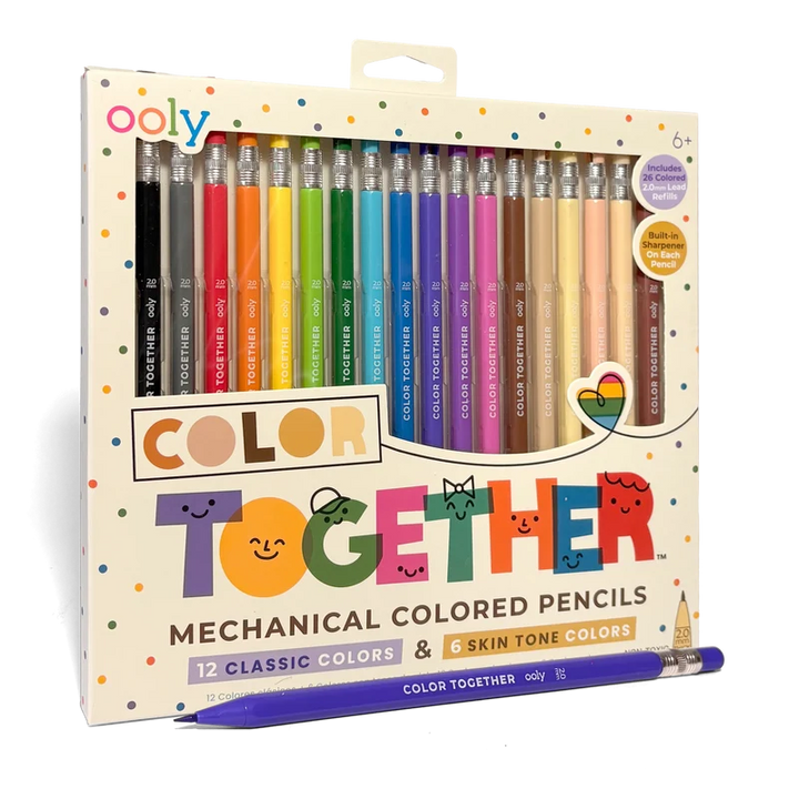 Ooly Color Together Mechanical Colored Pencils - Set of 18
