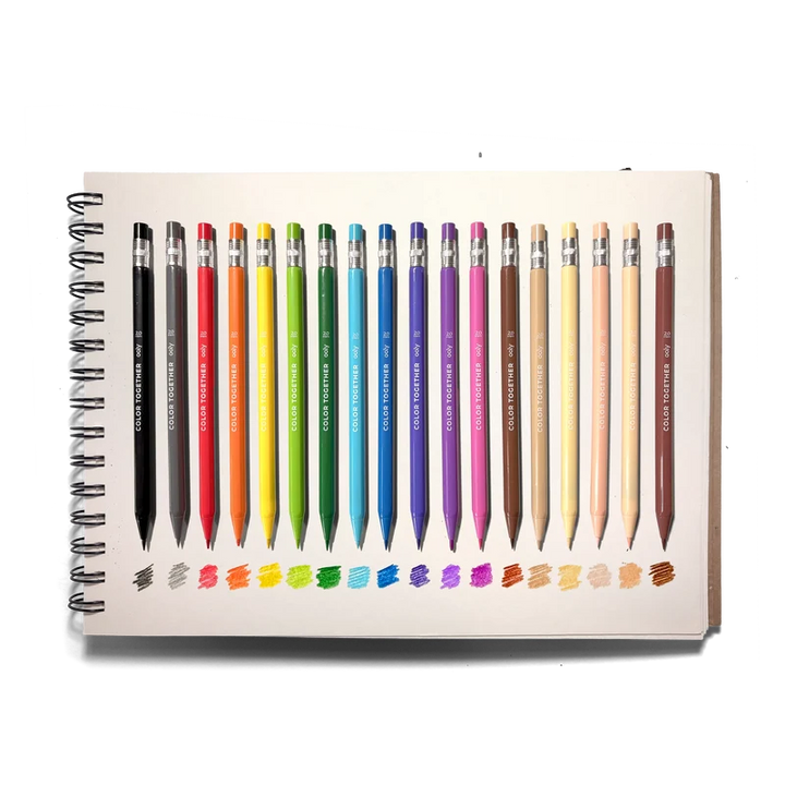 Ooly Color Together Mechanical Colored Pencils - Set of 18