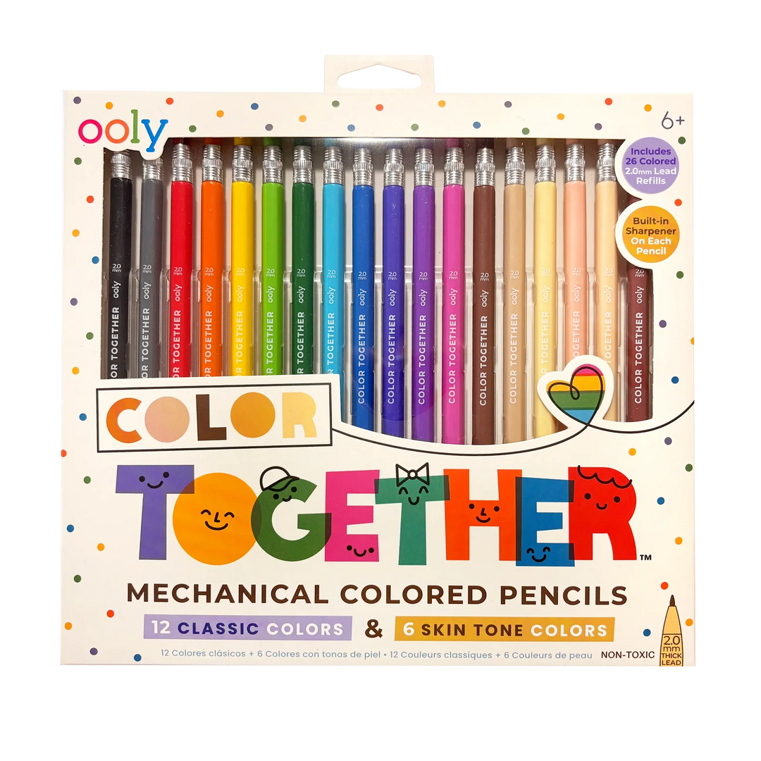 Ooly Color Together Mechanical Colored Pencils - Set of 18
