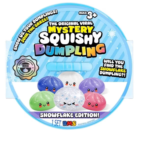 RMS® Crazy Fun™ Mystery Bao Bun – Snowflake Edition