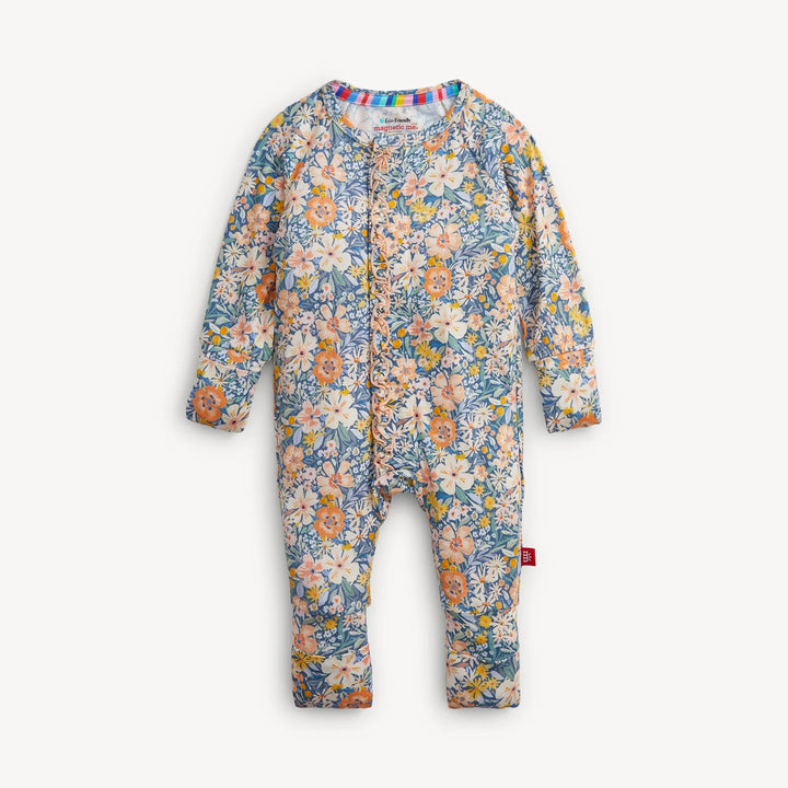Magnetic Me Magnetic Modal Ruffle Convertible Coverall - Flora