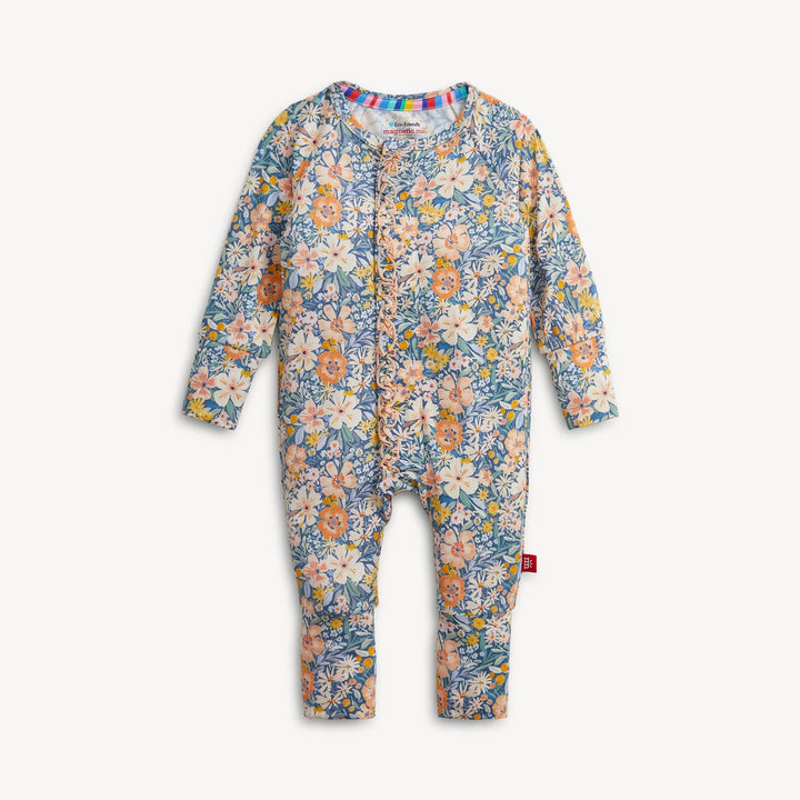 Magnetic Me Magnetic Modal Ruffle Convertible Coverall - Flora
