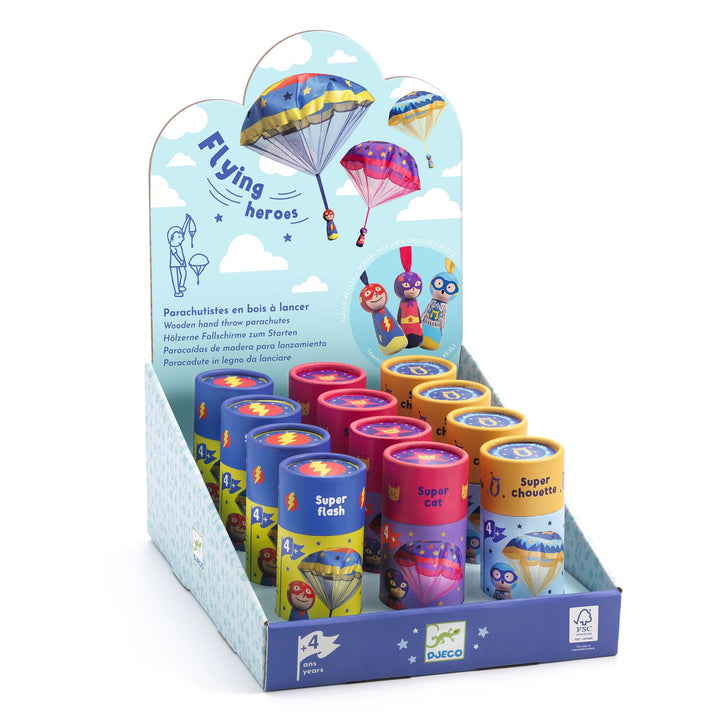 Djeco Parachutists Flying Heroes